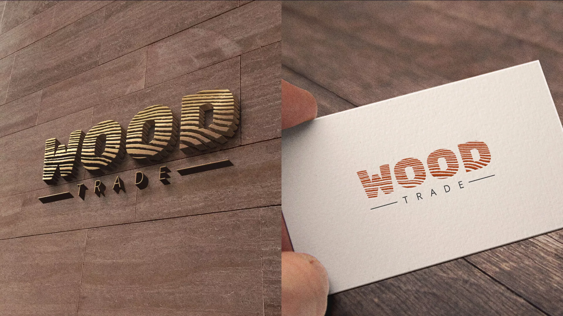 Разработка логотипа для компании «Wood Trade» в Сельцо
